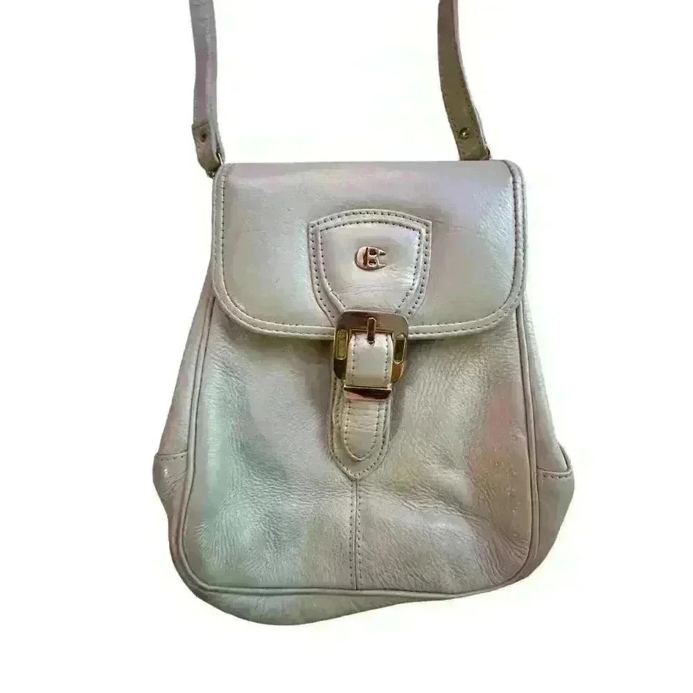 Vintage Leather Womens Crossbody Fall Back‎ To School Night out